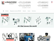 Tablet Screenshot of ligacom.md