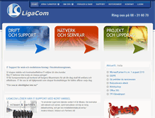 Tablet Screenshot of ligacom.se